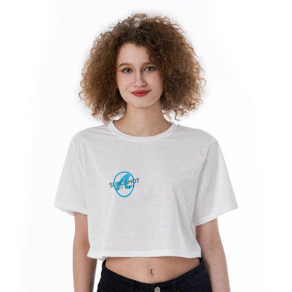 Relaxed Beach Cropped T-Shirt